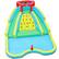 Angle. Costway - Inflatable Mighty Water Slide Park Bounce Splash Pool Patio - Multicolor.