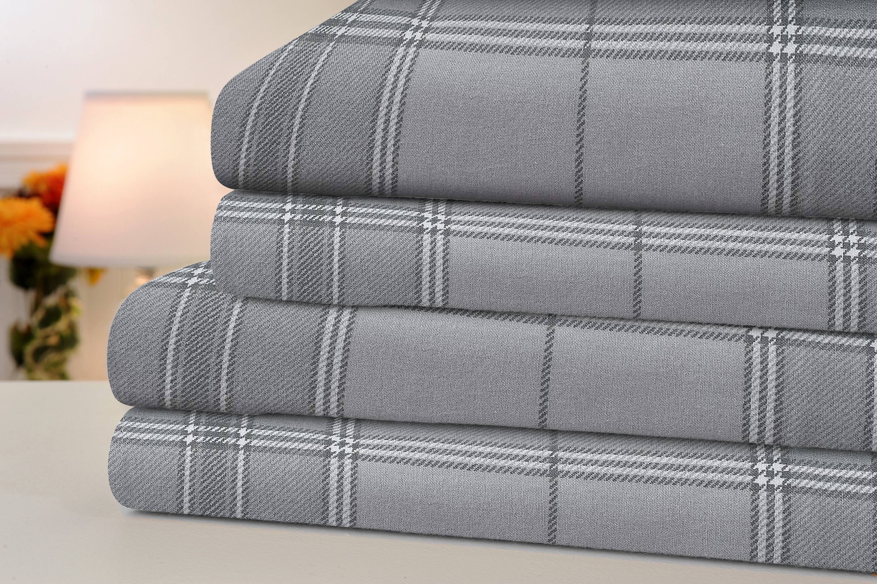 Light Grey Plaid
