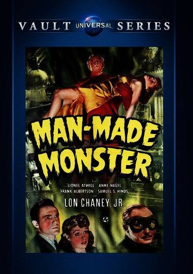 Front. Man Made Monster - DVD.