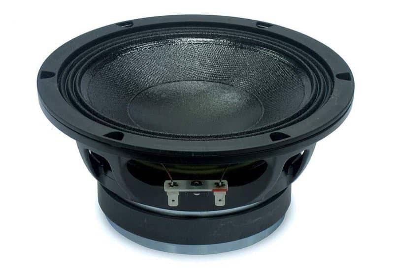 18 Sound - 8" 400W Mid-Bass Speaker 8 Ohm - Black