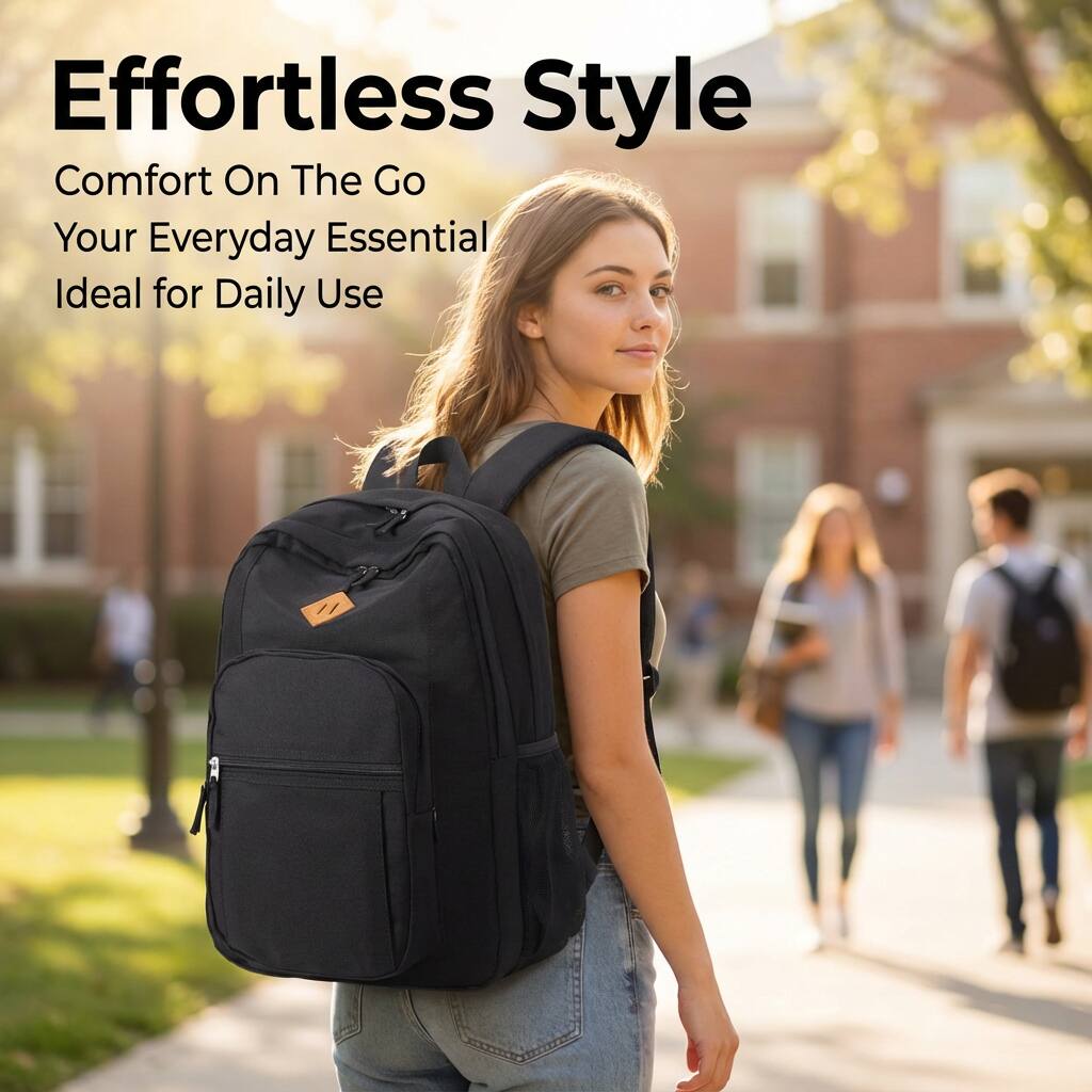 Effortless Style  
Comfort On The Go  
Your Everyday Essential  
Ideal for Daily Use