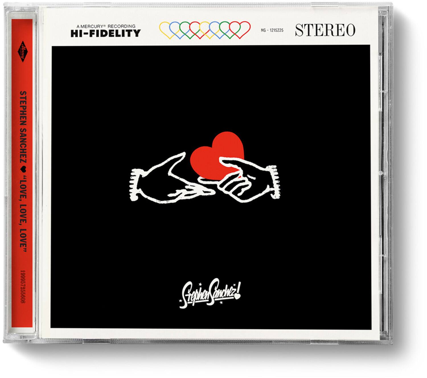 A Mercury Recording  
HI-FIDELITY  
MG 1215225  
STEREO  

Stephen Sanchez  
"LOVE, LOVE, LOVE"  

190957255608  
Sapiasondtel Sr