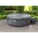 Alt View 17. Intex - Greywood Deluxe 4 Person Inflatable Portable Hot Tub Spa w LED Light - Gray.