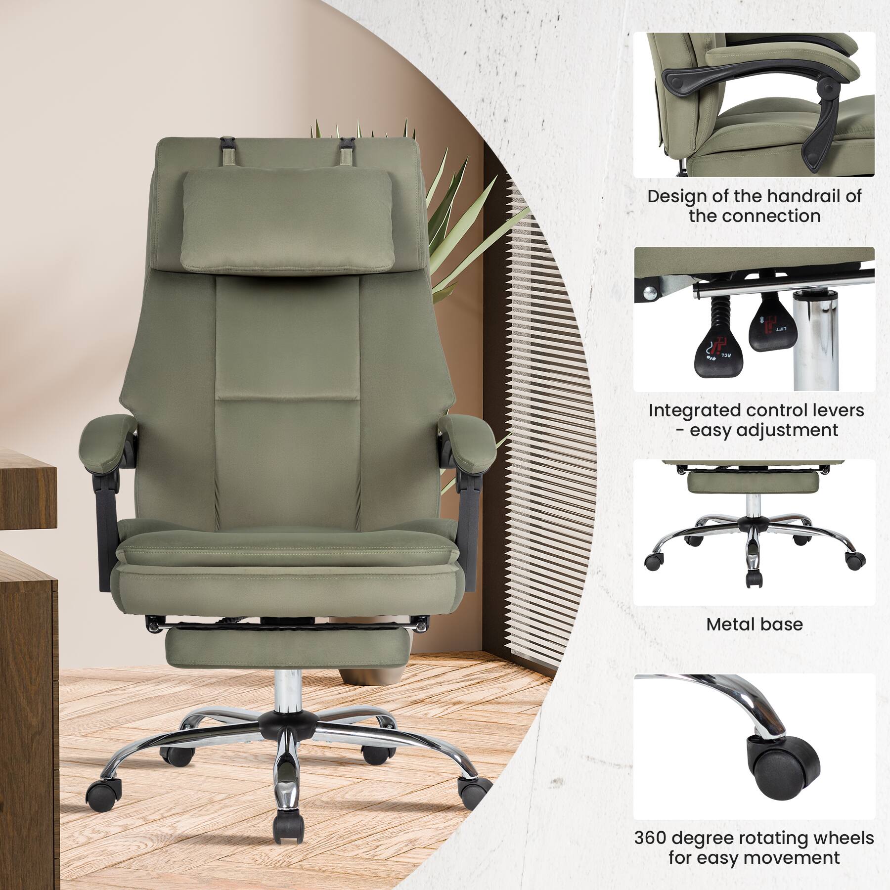 【送料無料】rétro Office Chair / ３色 送料無料】rétro Office Chair / 3色