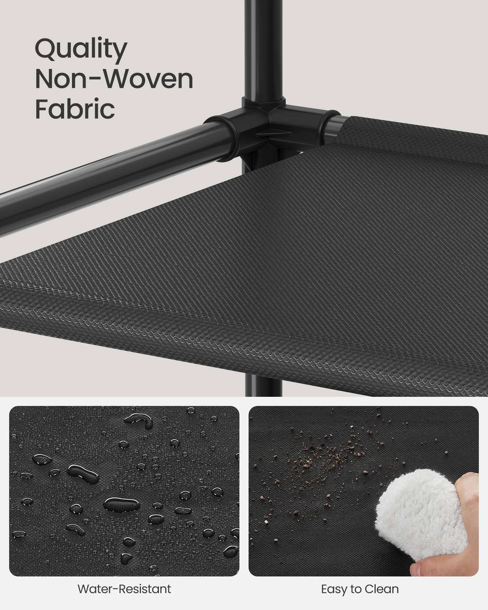 Quality Non-Woven Fabric

Water-Resistant

Easy to Clean