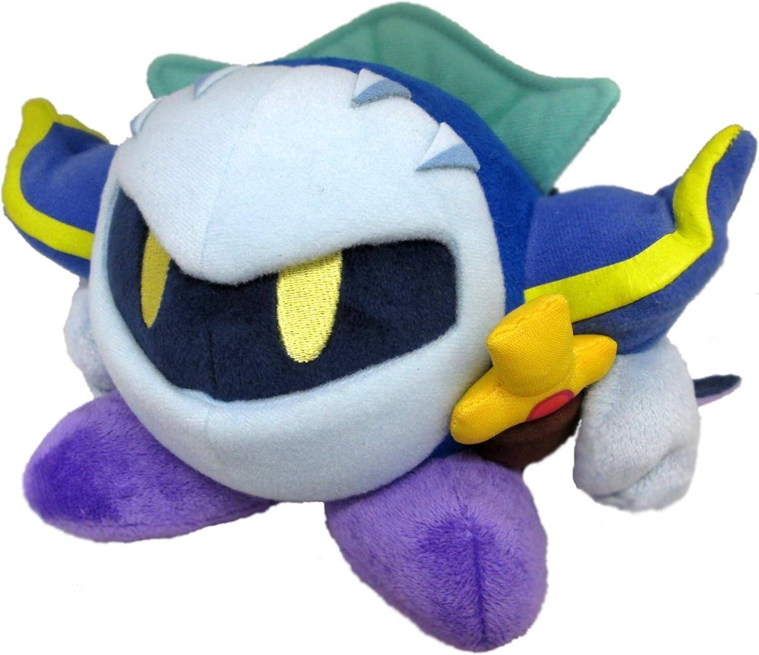 Alt View 3. Nintendo - Nintendo Kirby 5.5-Inch Plush - Meta Knight - Blue.