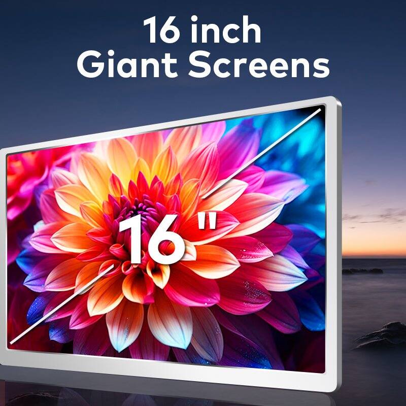 16 inch Giant Screens "16"