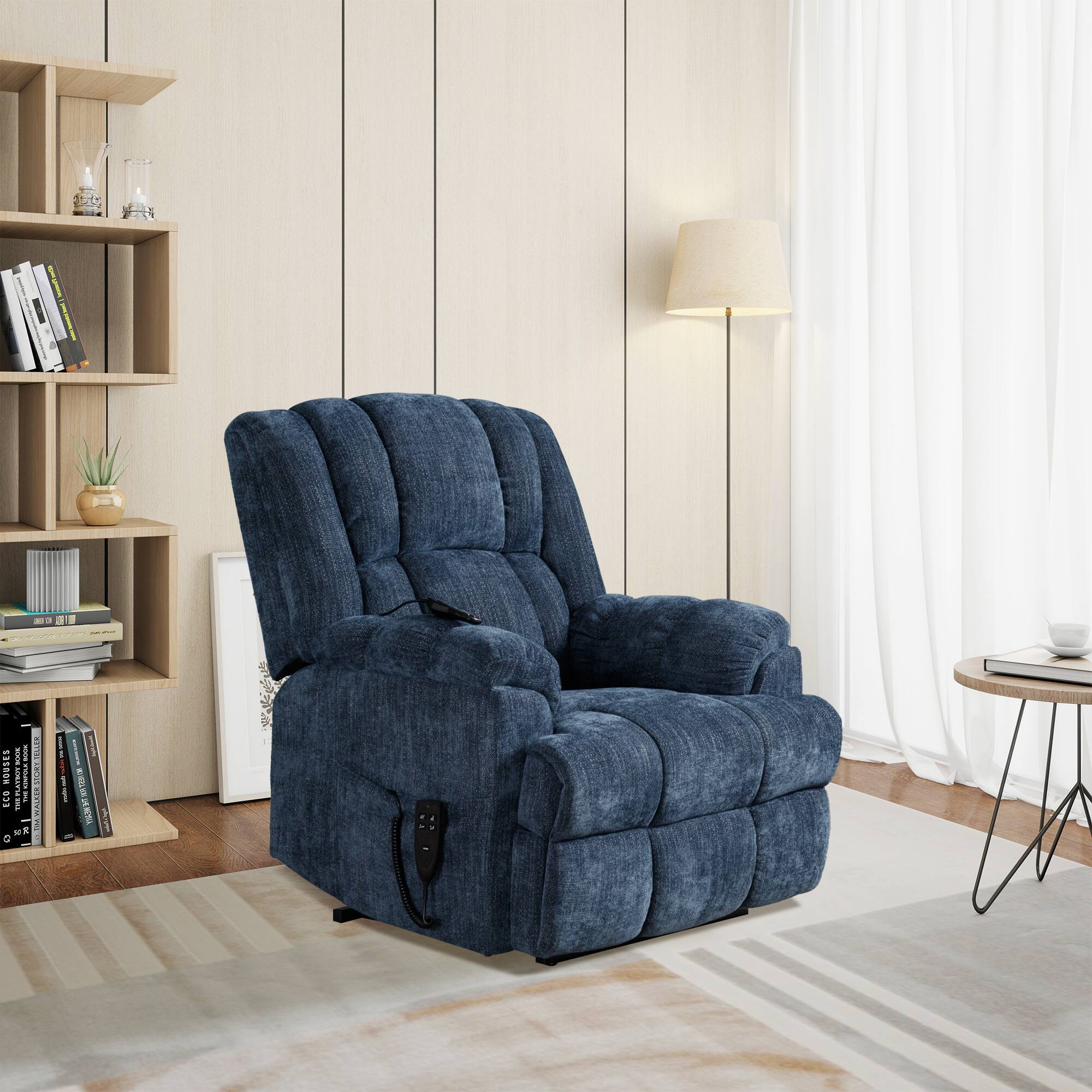 The text in the image appears to be a mix of characters and symbols that are not clearly legible. However, based on the context and the image, it seems to be a promotional or descriptive text for a product, likely a recliner chair. Here is a corrected and grouped version of the text:

---

**Sasou**

**TMURALERSORL**

**a SRAT**

**033**

---

This text likely includes brand names, model numbers, and possibly some descriptive or promotional phrases. The exact meaning or context of each part may require more information or a clearer image.