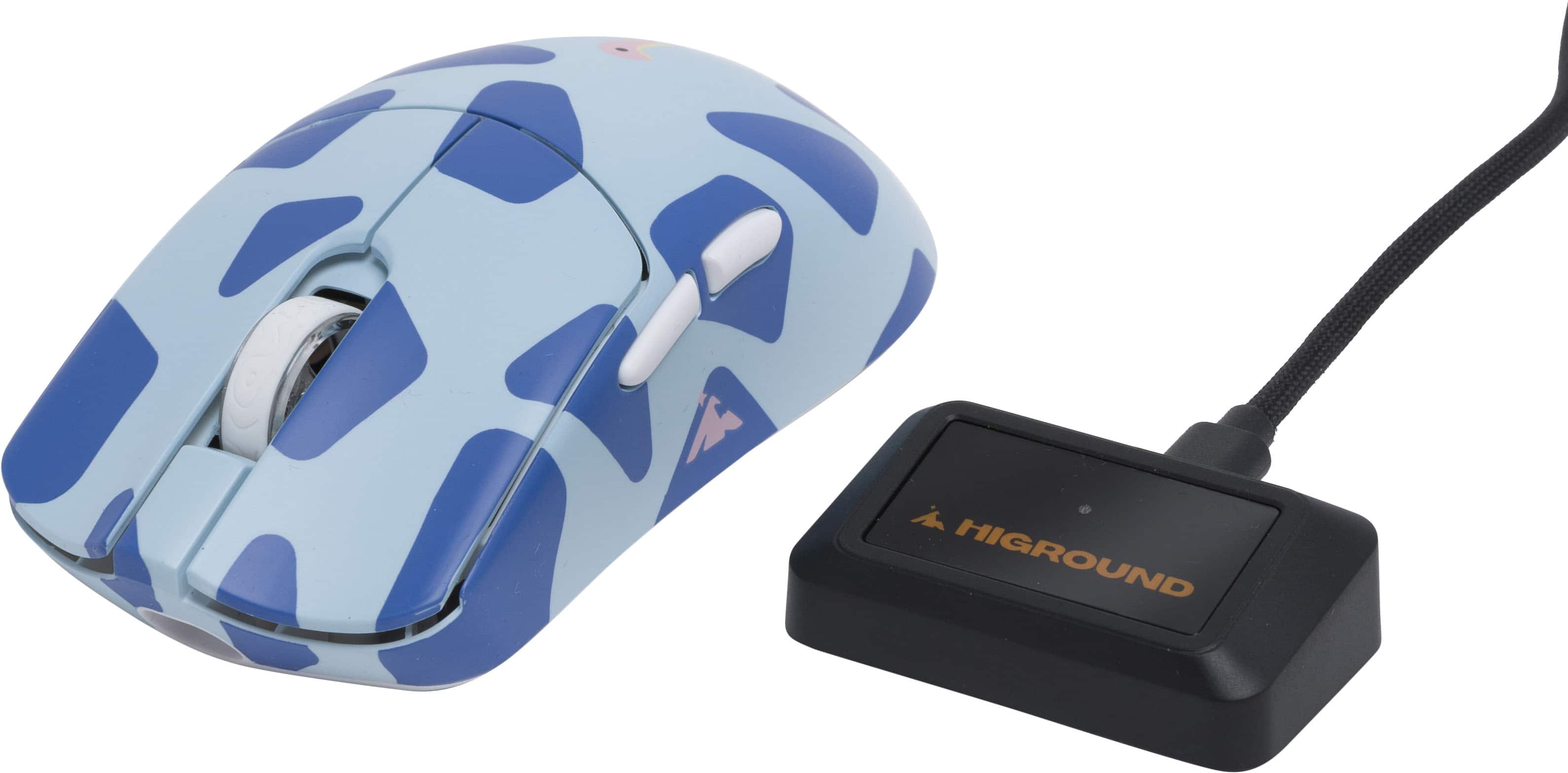 Alt View 10. Higround - APEX Legends Yuma Lightweight Wireless Optical Gaming Mouse with Hand-Applied Art - Nessie.