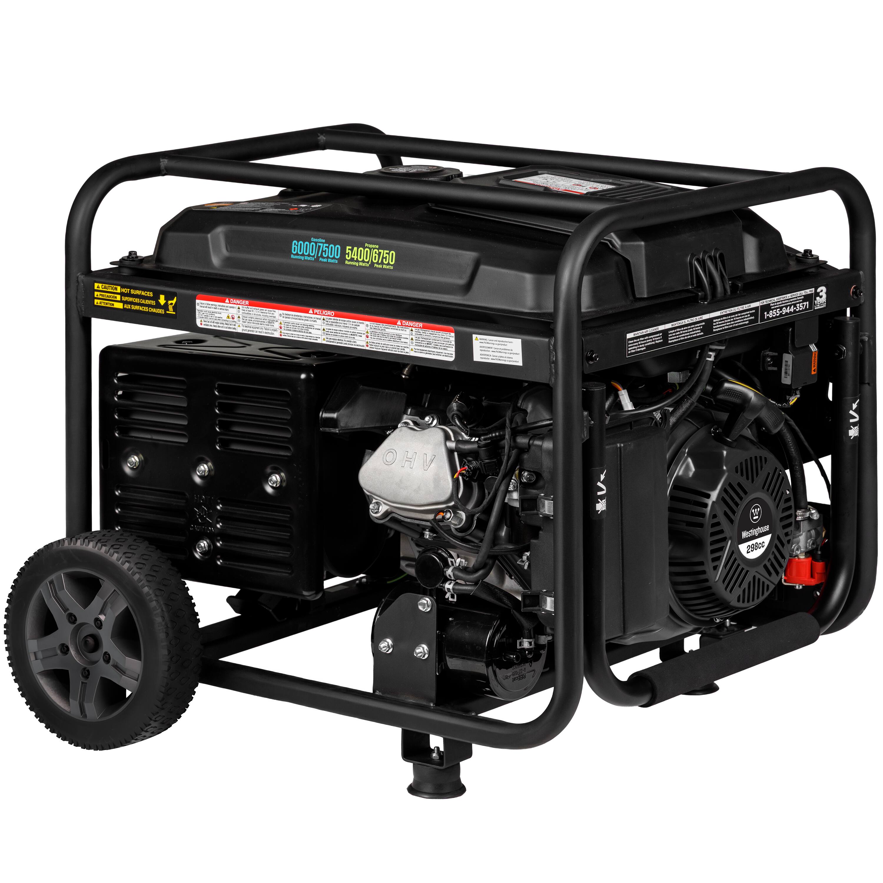 Side 6000/7500 your FUL PER 10 5400/6750 your NATICO Roca

CAUTION MOT - SURFACES 2018 40

I DANGER - AS

& PELIDRO 4

4 ZANGER

1-855-944-3571

VHO

Westaghouse 298cc