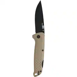 SOG - Adventurer Folding Knife 3" Blade - FDE/Black