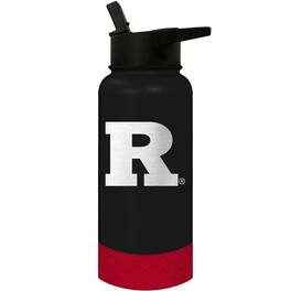 Great American Products - Rutgers Scarlet Knights 32oz. Logo Thirst Hydration Water Bottle - Multicolor