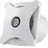 Front. Stock Preferred - 28W Ceiling & Wall Mounted Bathroom Ventilation Exhaust Fan with LED Light - White.