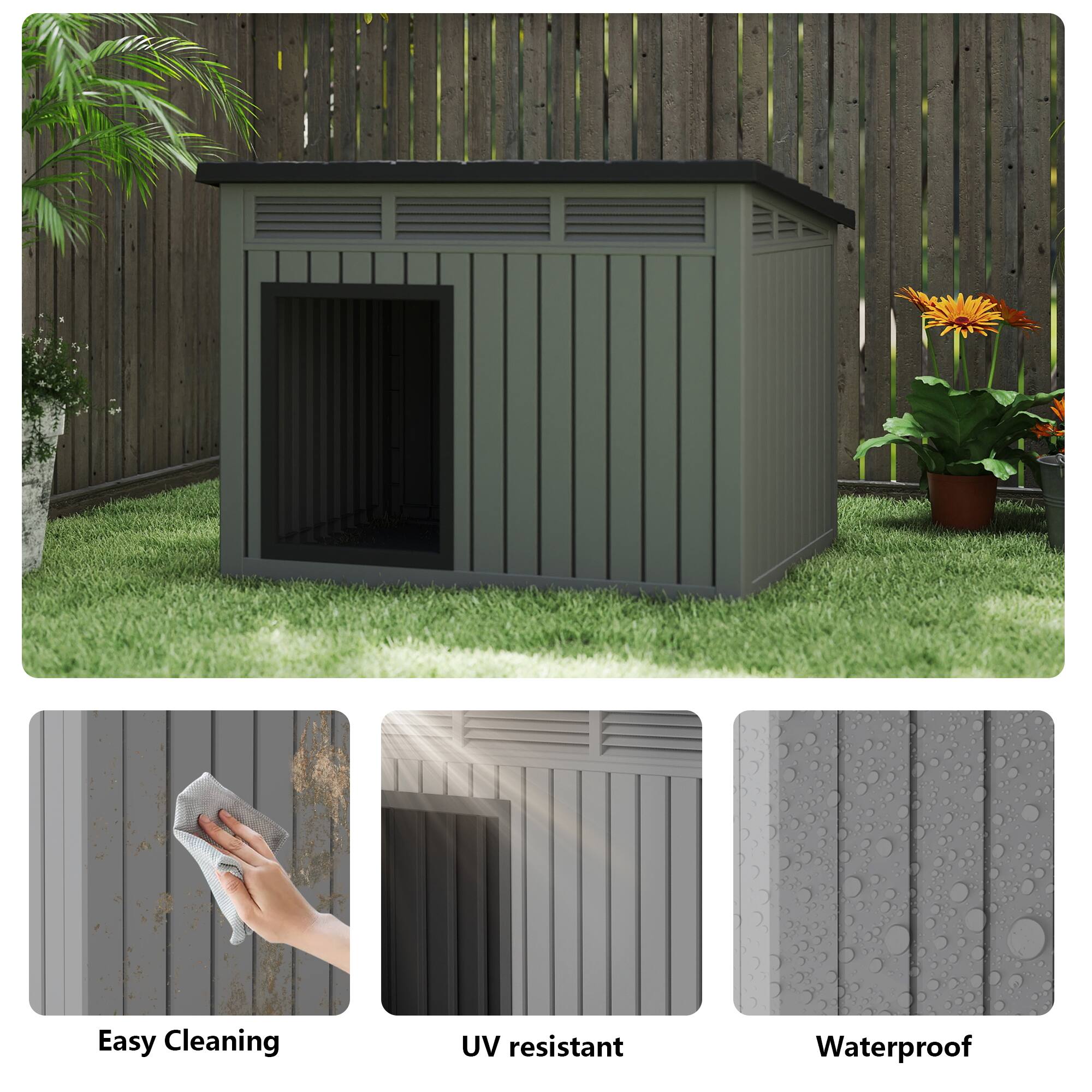 Easy Cleaning  
UV resistant  
Waterproof