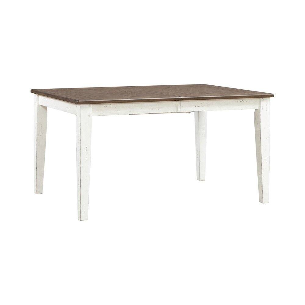 Liberty Furniture Industries Rectangular Leg Table with Butterfly Leaf ...