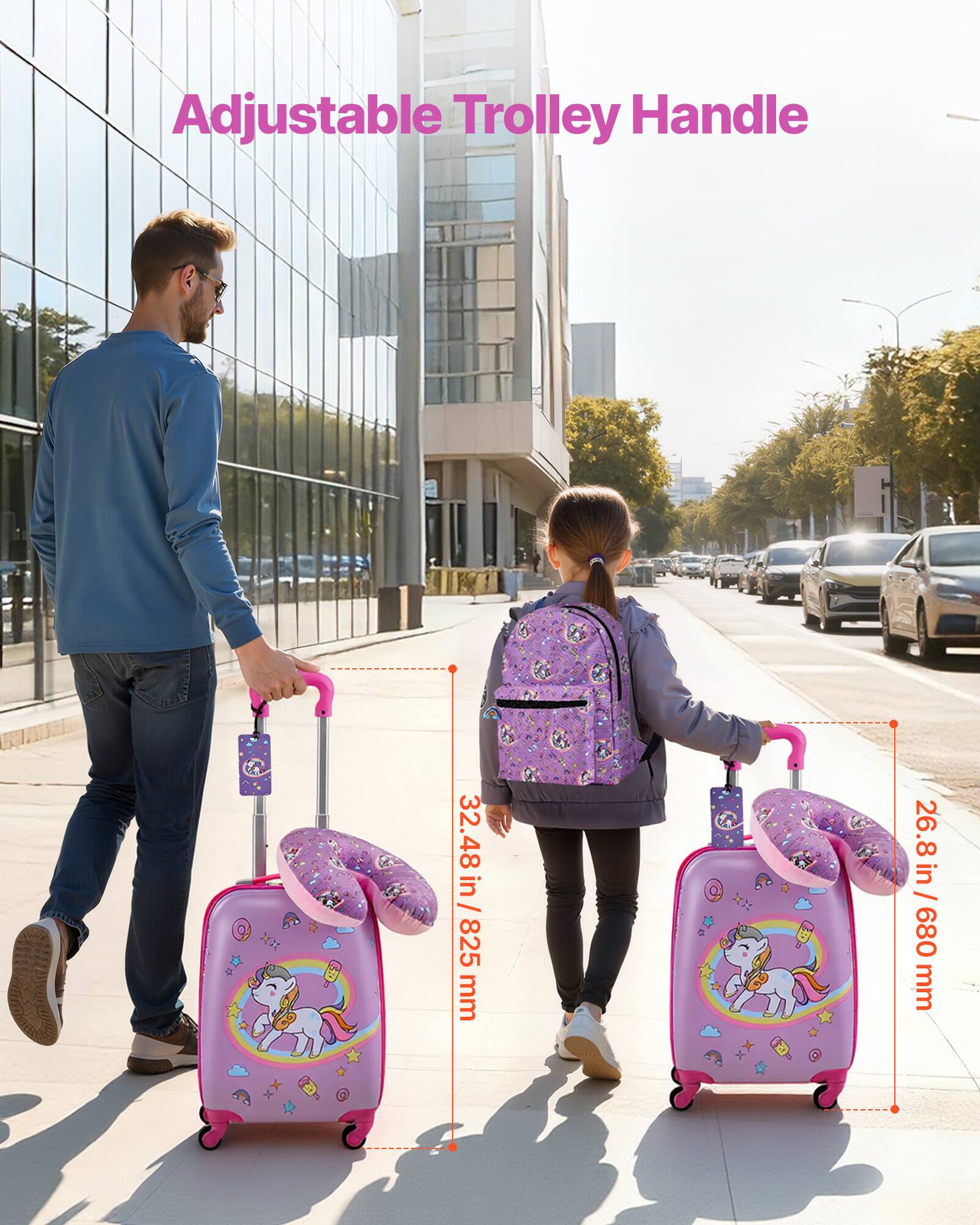 Adjustable Trolley Handle

32.48 in / 825 mm

26.8 in / 680 mm