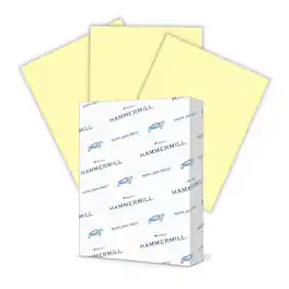 Hammermill - Fore MP Colors Multipurpose Paper, 20 lbs., 8.5" x 11", Canary, 500 Sheets/Ream (103341)