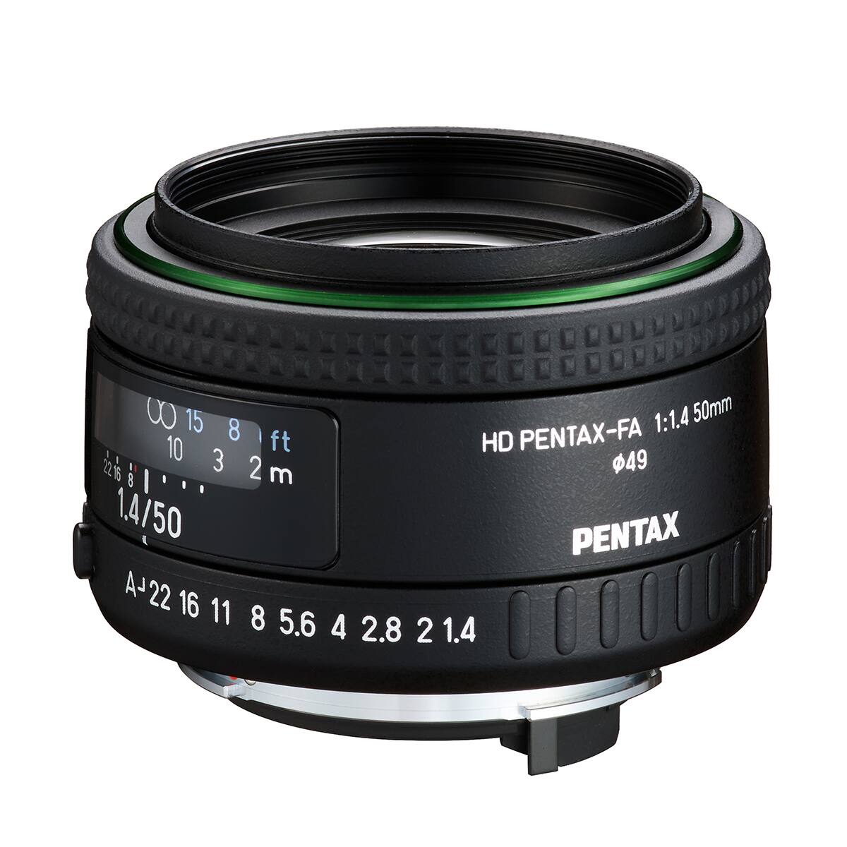 HD PENTAX-FA 1:1.4 50mm  
⌀49  
1.4/50  
PENTAX A-221  
16 11 8 5.6 4 2.8 2 1.4