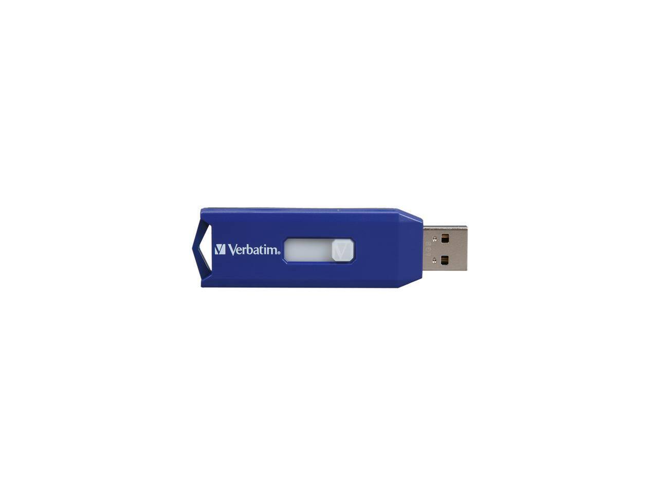 Alt View 1. Verbatim - Verbatim Smart 8GB USB 2.0 Flash Drive 97088 - Black.