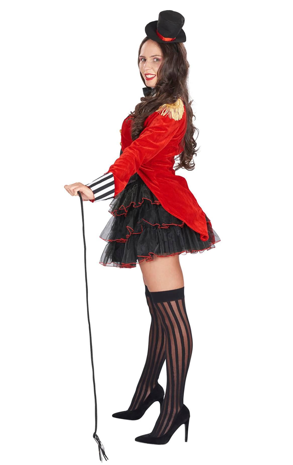 Alt View 1. Orion Costumes - Ring Mistress Adult Costume | Extra Small - Red.