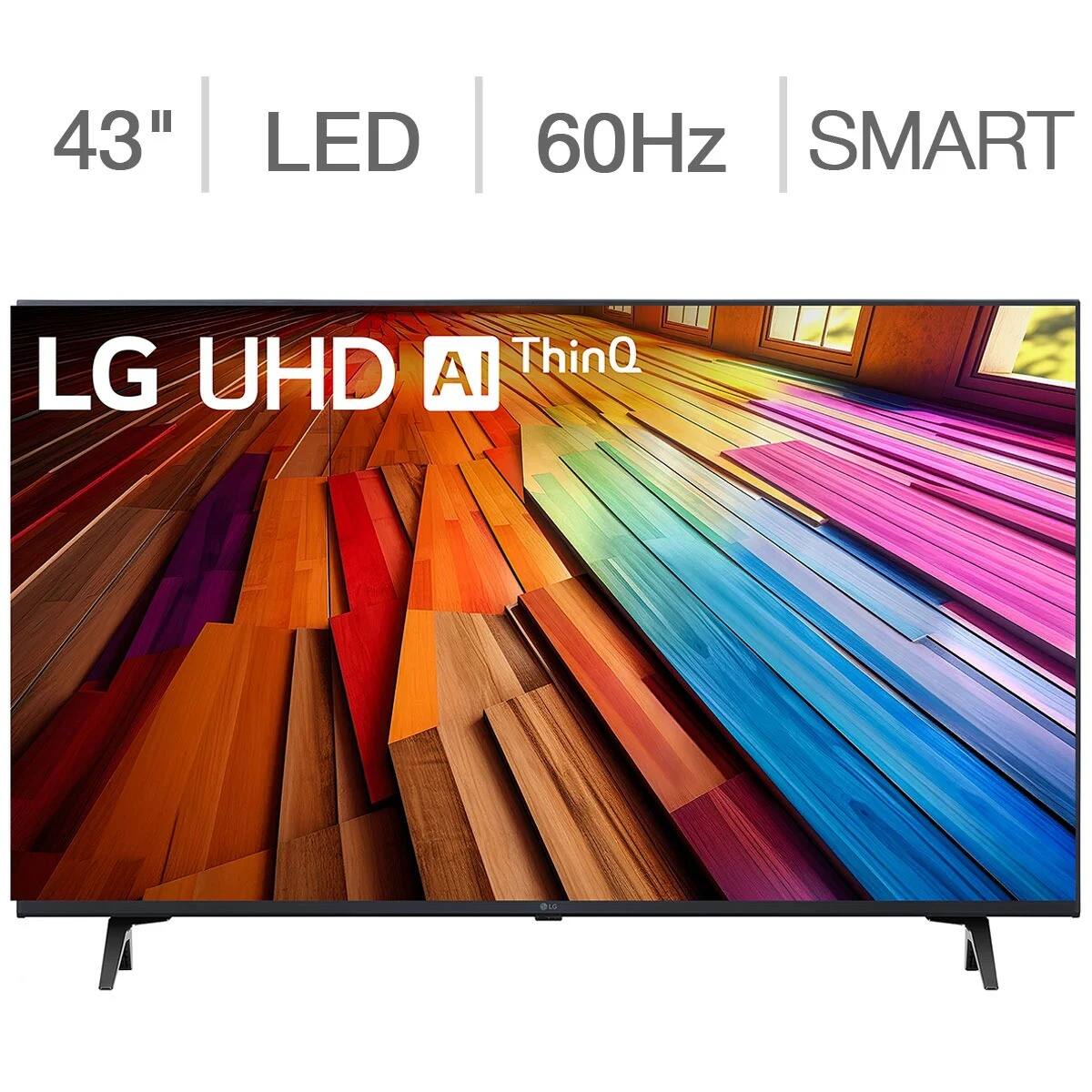 43" LED 60Hz SMART LG UHD AI ThinQ