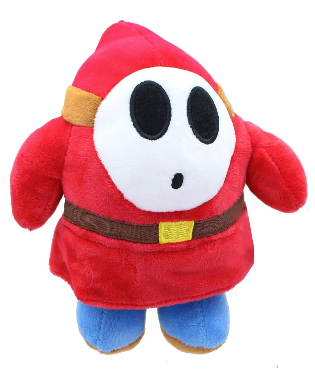 Basic Fun - Super Mario Bros 8 Inch Villains Plush | Shy Guy - Red