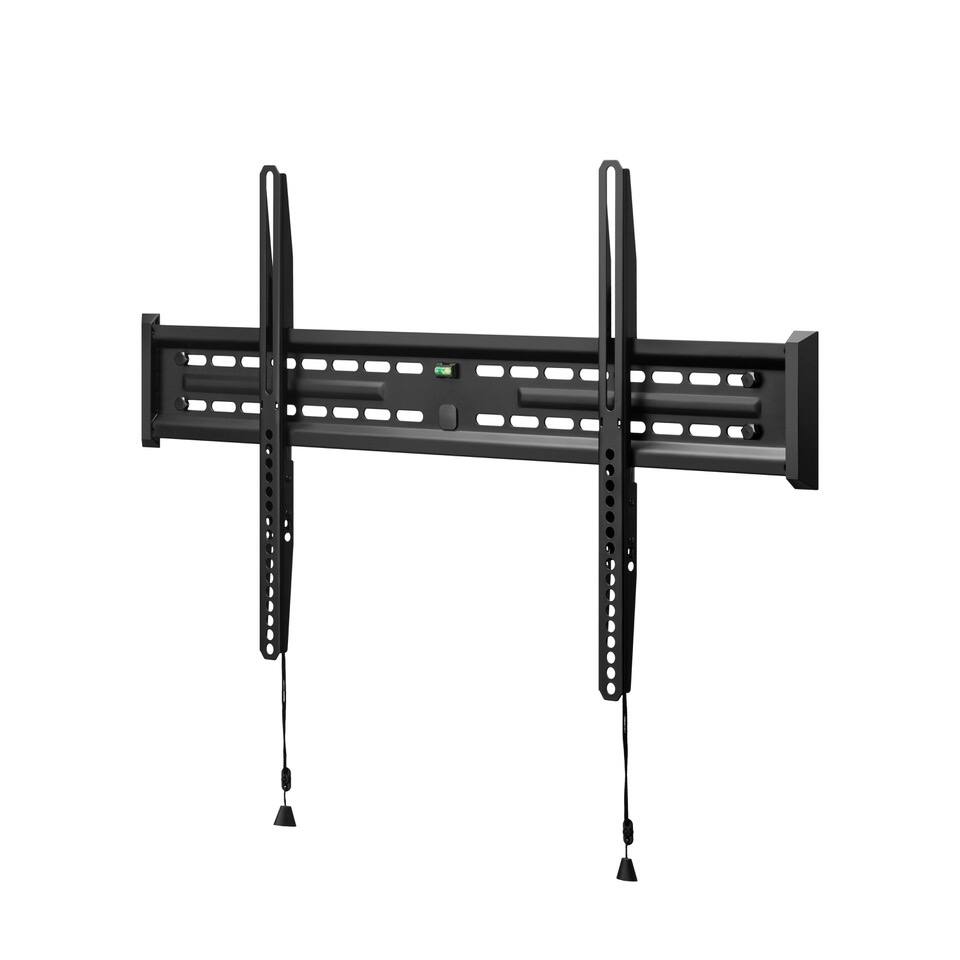 Back. Samsung - Samsung QN43QN70HAF 43" Smart TV with a Walts FIXED-MOUNT-43-90 Mount and a Amber 3-OUTLET-SURGE Surge Protector (2026) - Black.