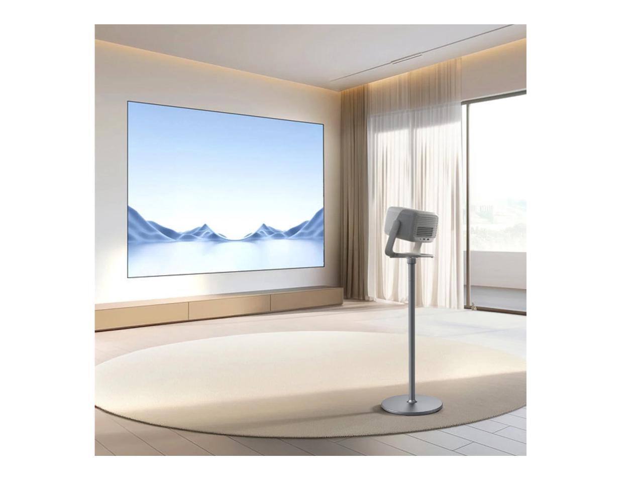 Alt View 1. JmGO - JMGO 61010065 Projector Floor Stand for Mini Projector - Black.