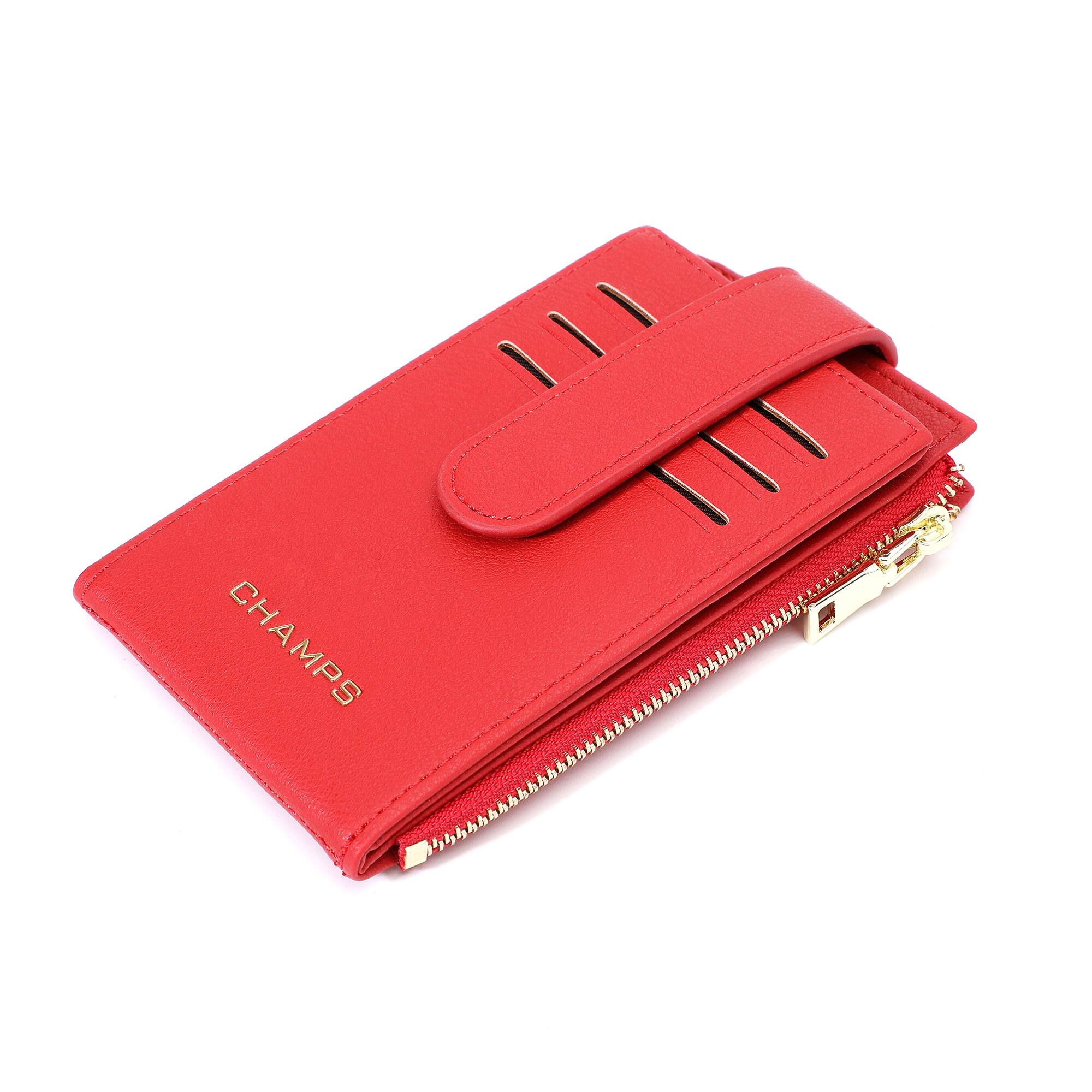 Angle. Champs - Iconic Collection Yoga Cardholder - Red.