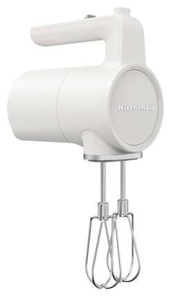 Front. KitchenAid - KitchenAid KitchenAid Go® Cordless Hand Mixer - battery sold separately, - Porcelain White.