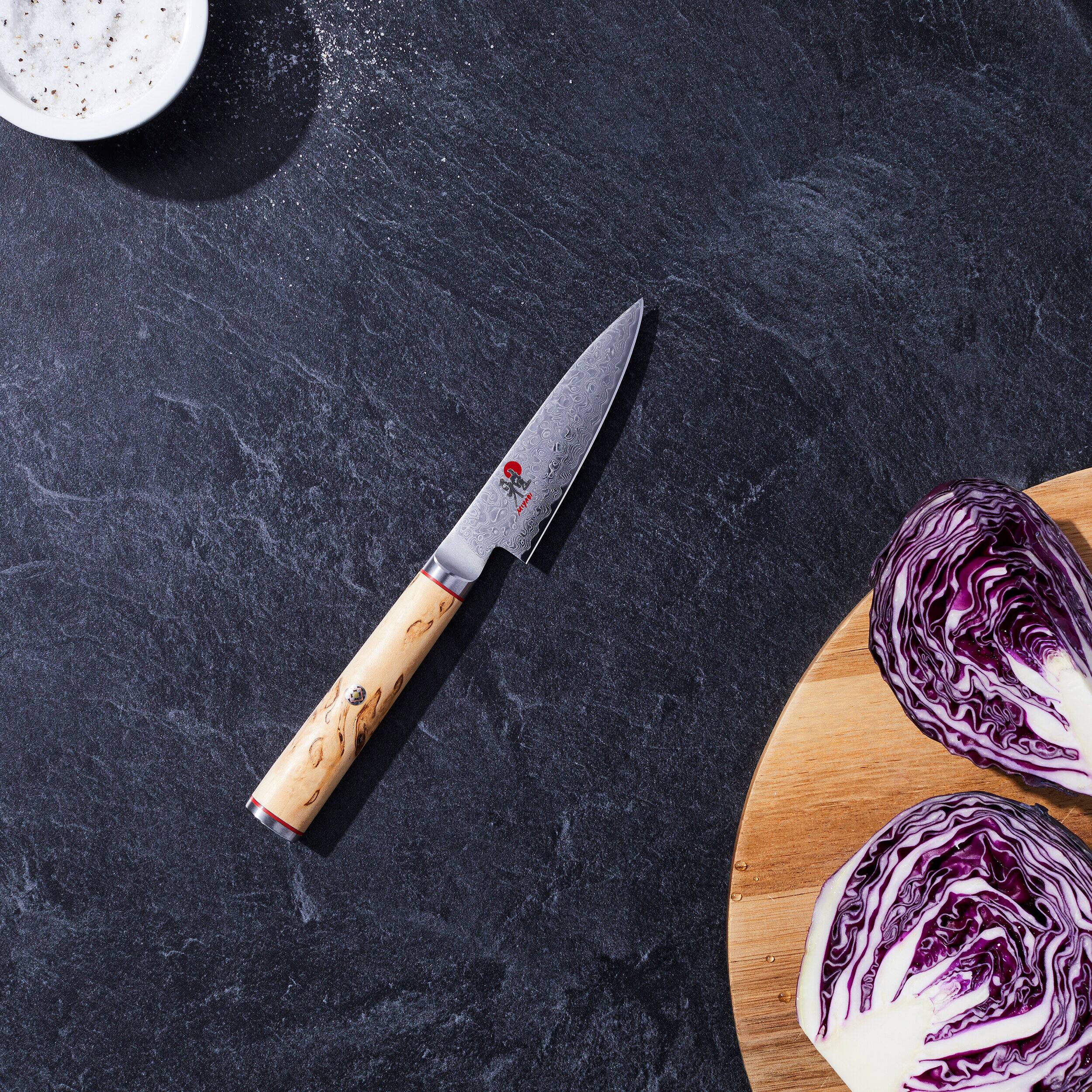 Alt View 1. Miyabi - Miyabi Birchwood SG2 3.5-inch Paring Knife - Stainless Steel.