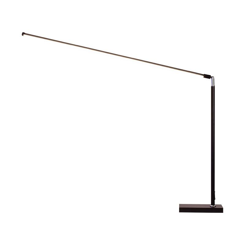 Front. Cluzine - 100cm Ultra-Long LED Desk Lamp, Eye-Caring, Anti-Glare, 350° Adjustable for Study & Office.