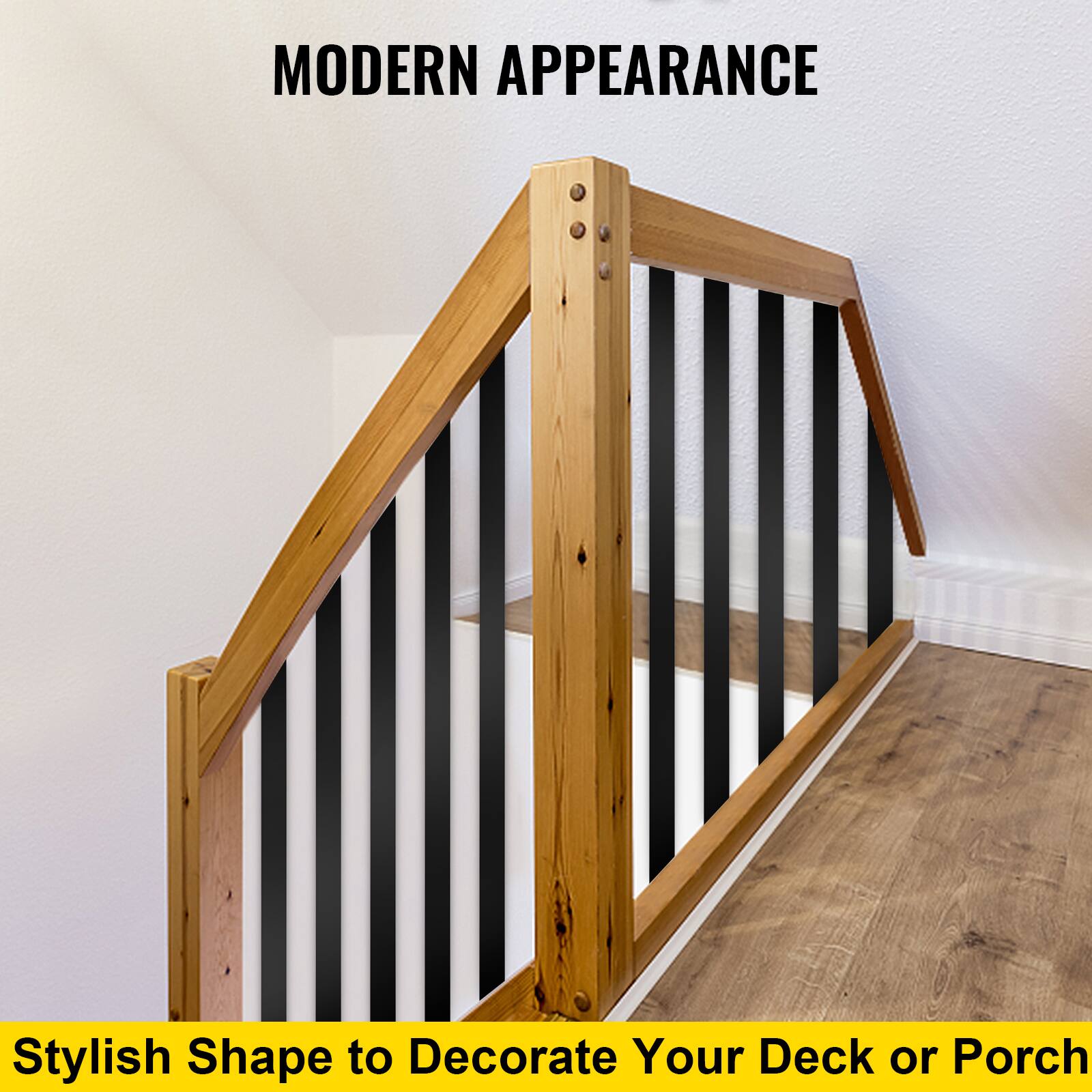 MODERN APPEARANCE Stylish Shape to Decorate Your Deck or Porch