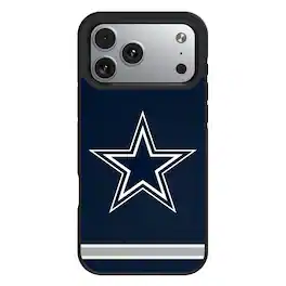 Keyscaper - NFL - Dallas Cowboys Bump Case with 8.2ft Drop Protection - 16 Pro Max - Multicolor