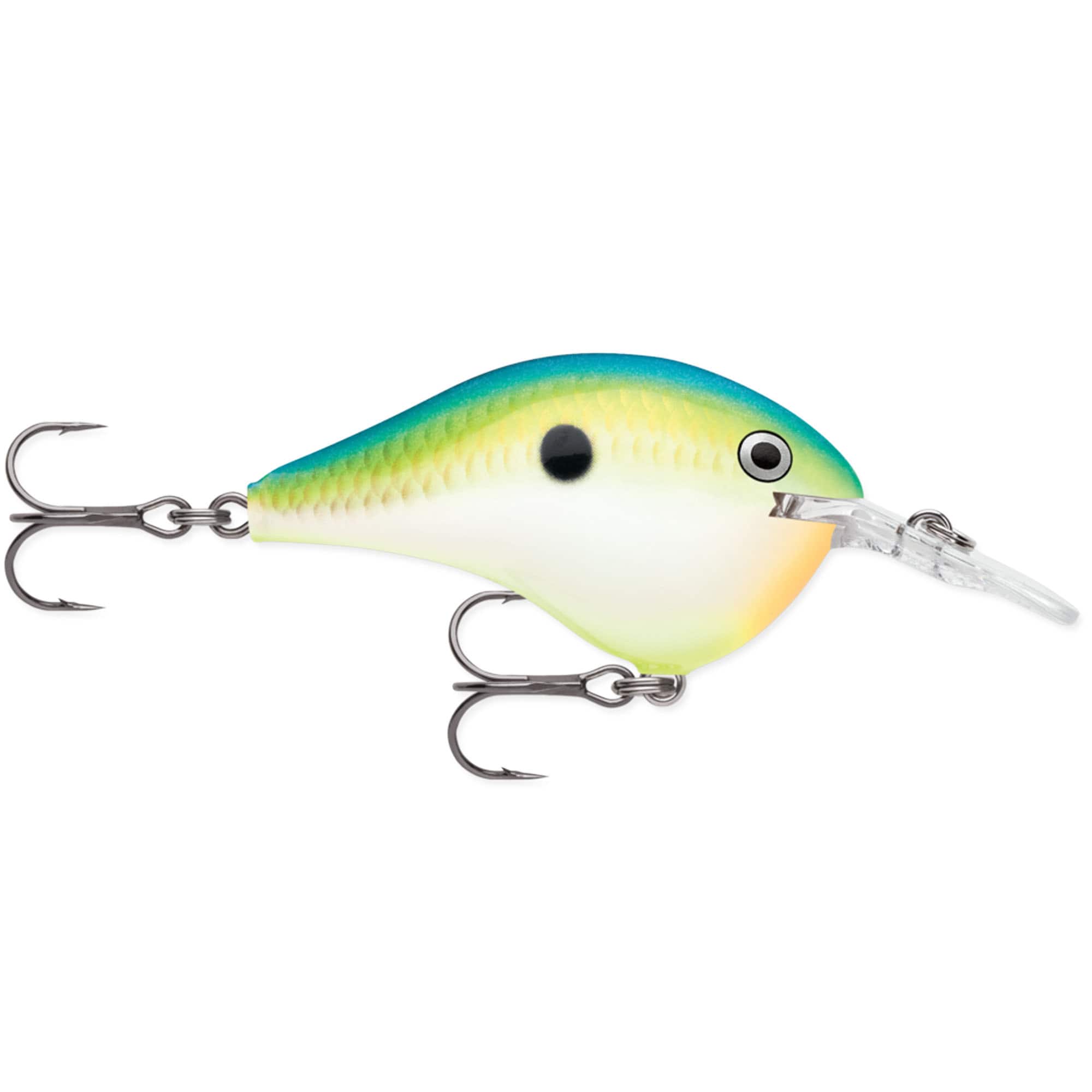 Rapala DT Dives-To Series Crankbait - Citrus Shad - 2″ - 3/8 oz. - 8'