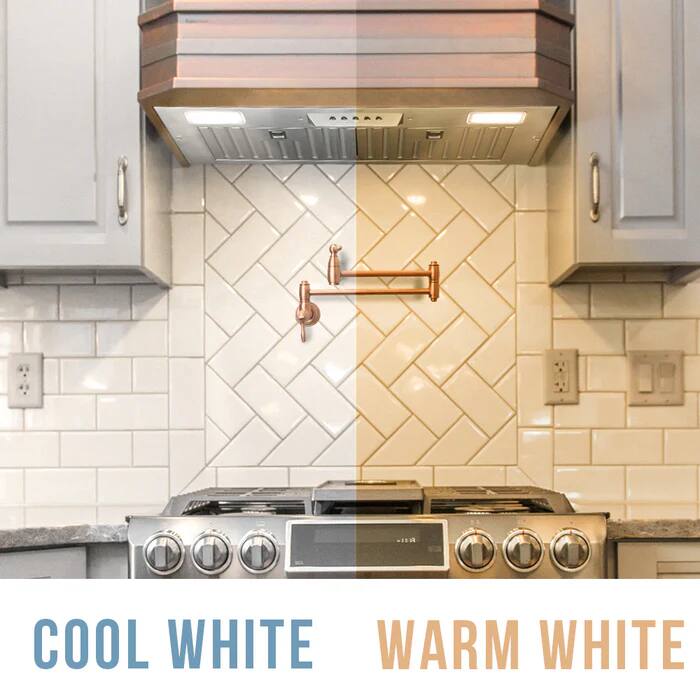 COOL WHITE  
WARM WHITE