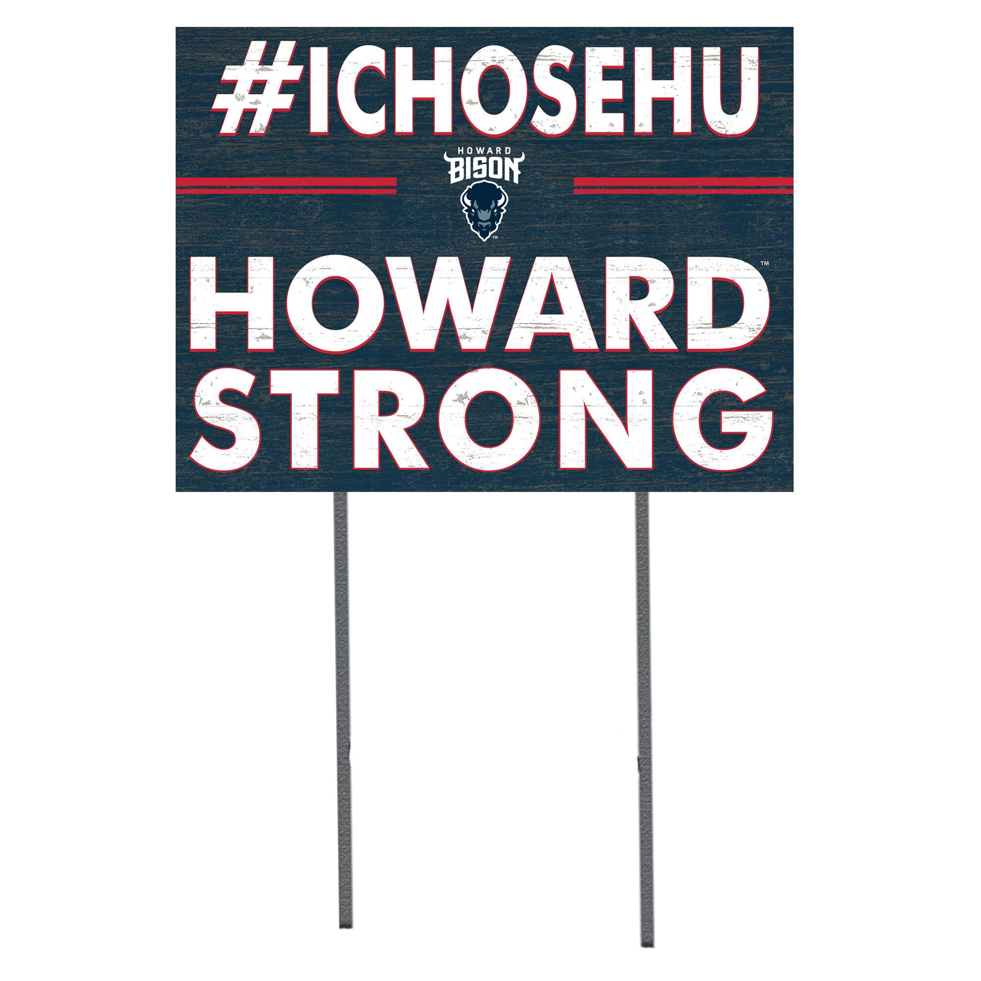 Howard Bison 18'' x 24'' I Chose Lawn Sign