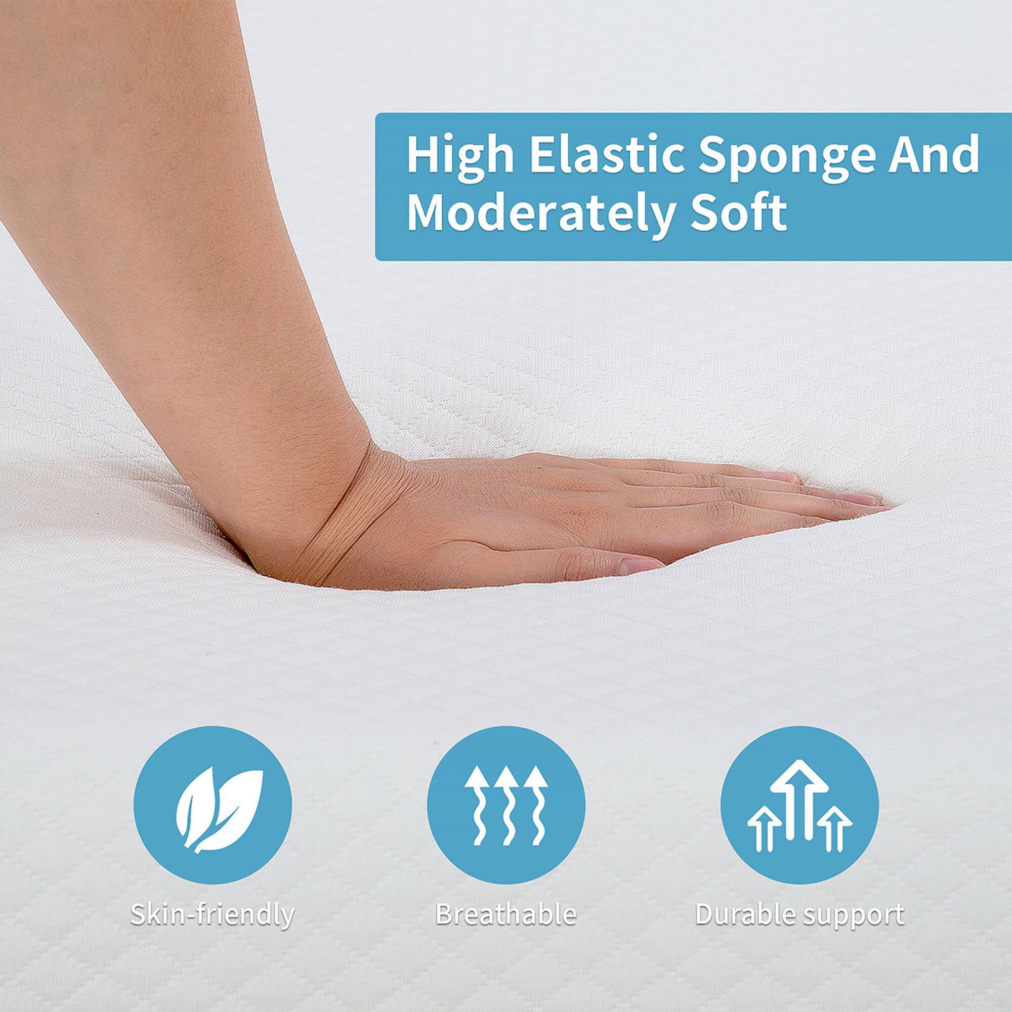 High Elastic Sponge And Moderately Soft

Skin-friendly
Breathable
Durable support