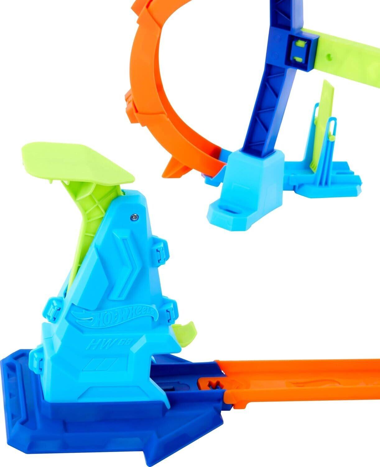 Alt View 3. Mattel - Mattel - Hot Wheels Action Corkscrew Jump Champion   - Collectibles - Multicolor.