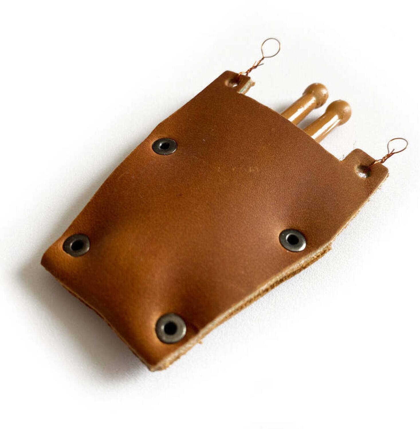 Alt View 3. Axe Heaven - Axe Heaven Leather Drumstick Bag & Drumsticks for 1:4 Scale Drums Mini Replica DB-248   - Collectibles - Multicolor.