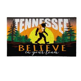 Evergreen Enterprises - Tennessee Volunteers 28" x 16" Bigfoot Believe in Your Team Turf Door Mat - Multicolor