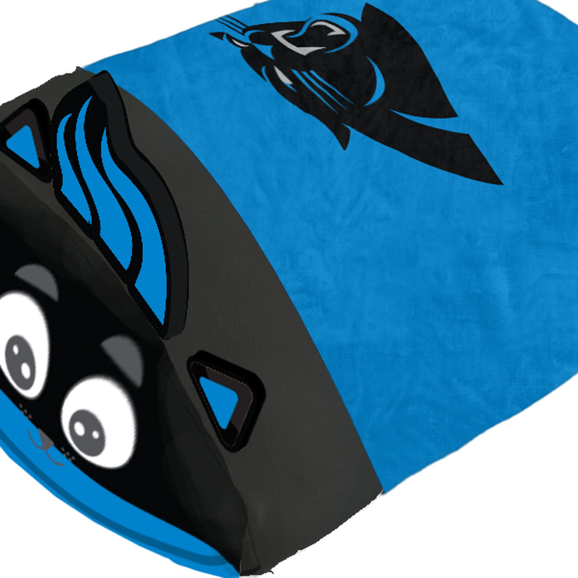 Alt View 1. Pegasus - Carolina Panthers Stackable Plushie Mascot Pillow - Multicolor.