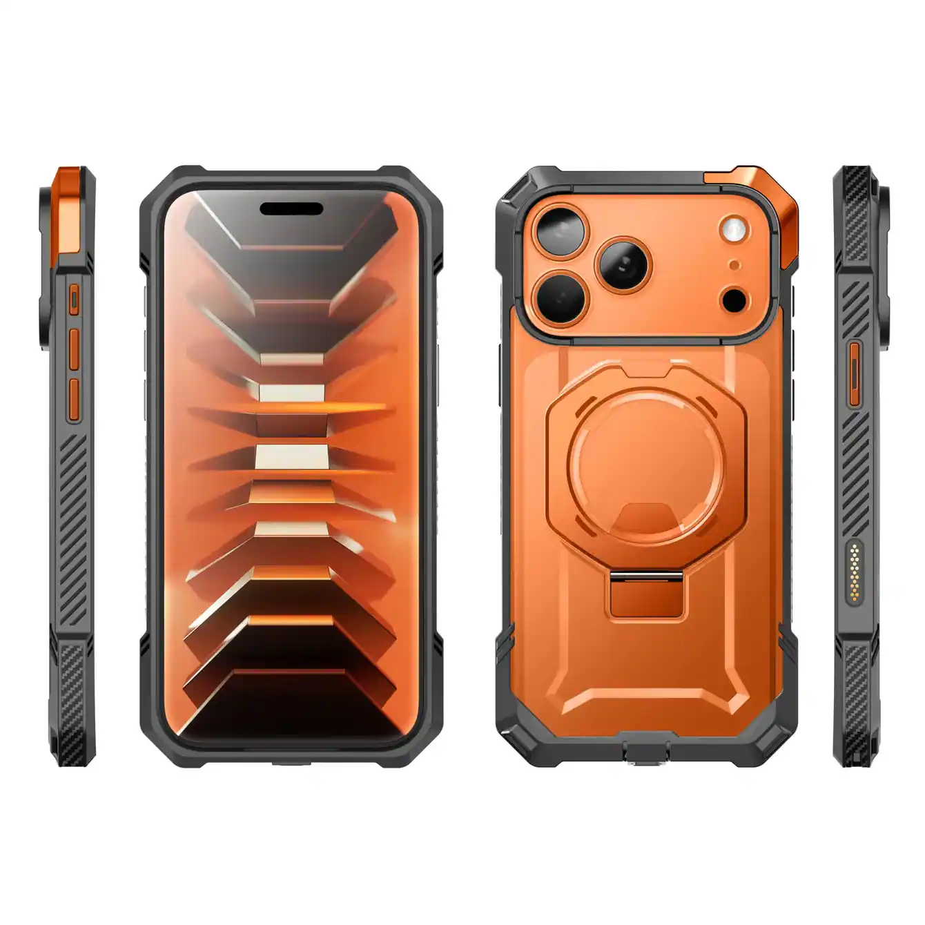 Alt View 2. SUPCASE - UB GRIP Case for iPhone 18 Pro Max - Coral.