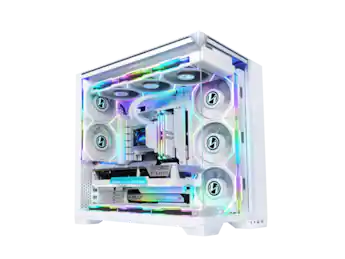 Lian Li O11 vision compact white color Aluminum / Steel / Tempered Lian Li O11 vision compact white color Aluminum / Steel / Tempered