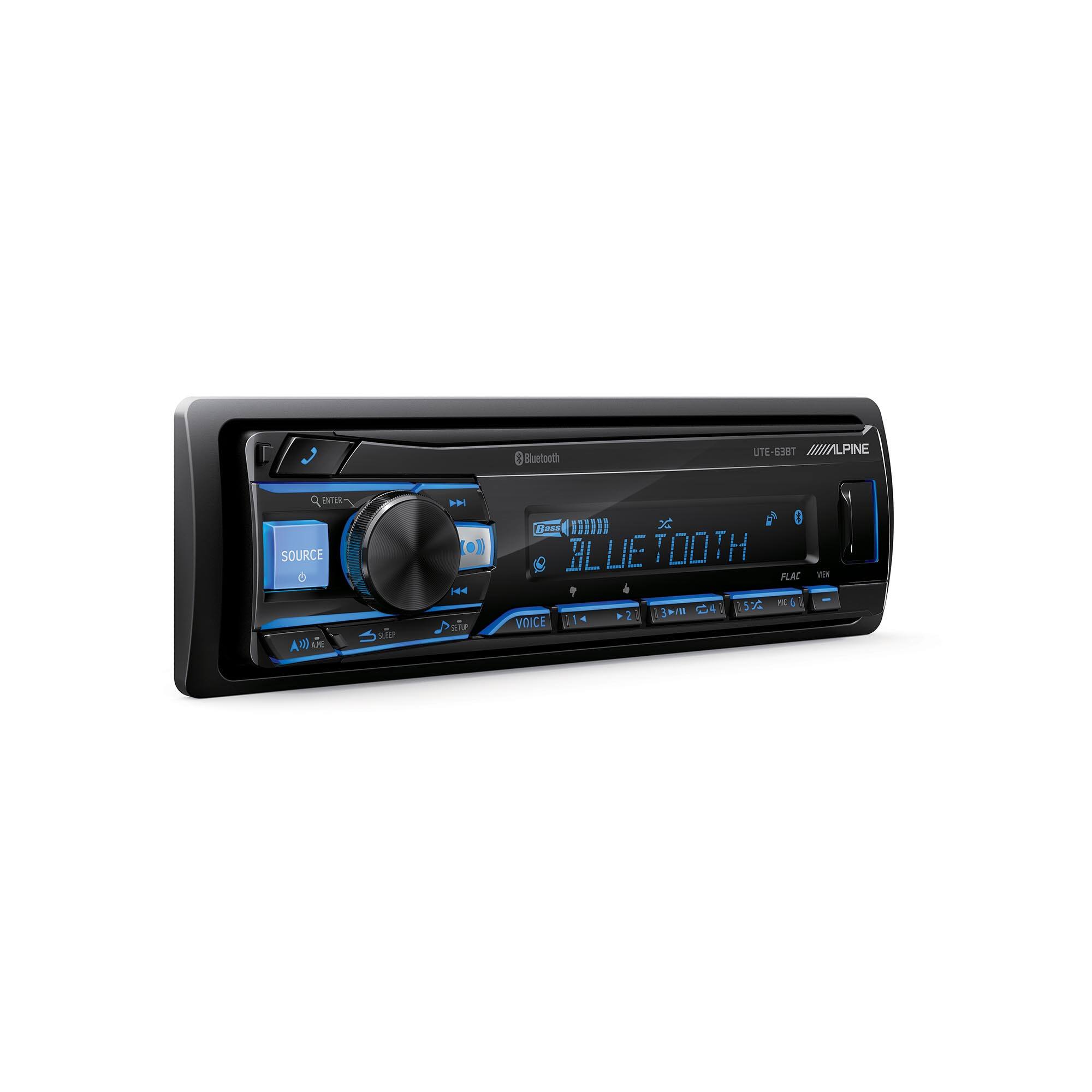 Bluetooth UTE-E3BT UTE MALPINE NTIR SOURCE A cip A O)   X 6 T mi  LE TOOTH FLAC 572 E  04 11 >2 VOICE
