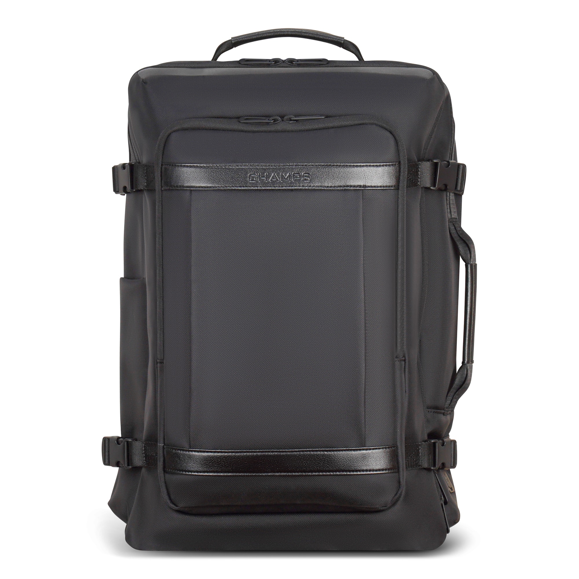 Front. Champs - Onyx Collection - Carry On Laptop Backpack - Black.