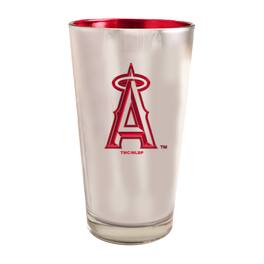 The Memory Company - Los Angeles Angels 16oz. Electroplated Pint Glass - Multicolor