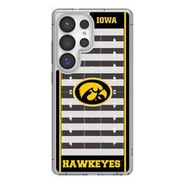 Keyscaper - NCAA - Iowa Hawkeyes Field Galaxy Clear Case - S24 Ultra - Multicolor