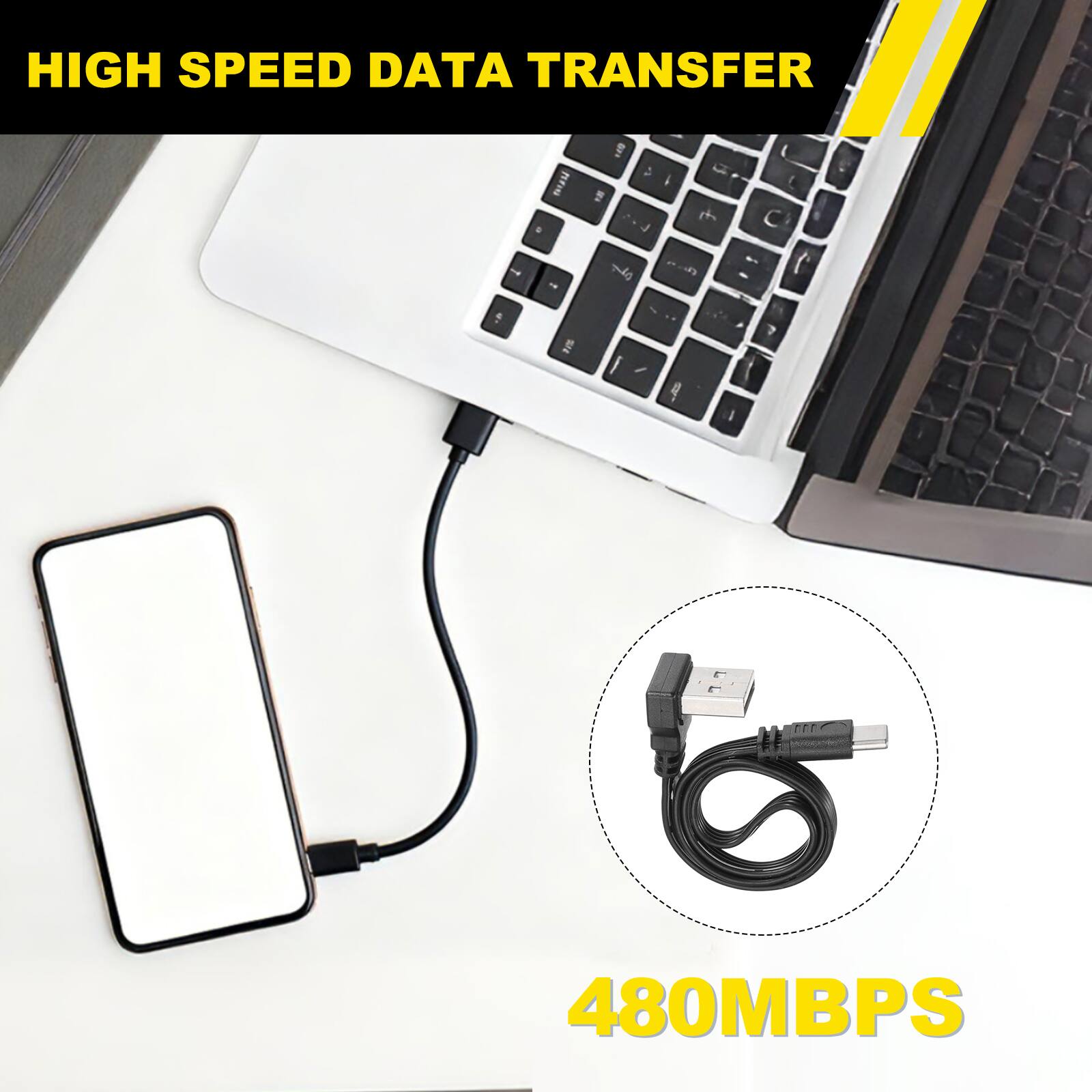 HIGH SPEED DATA TRANSFER  
480MBPS