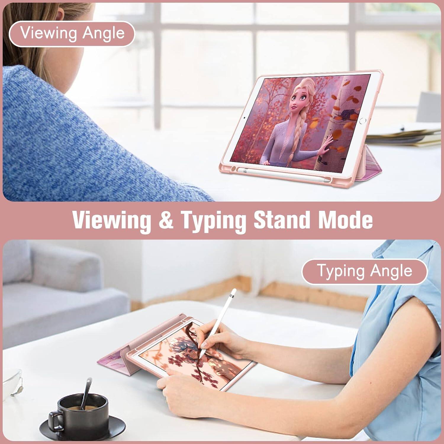 Viewing Angle  
Viewing & Typing Stand Mode  
Typing Angle